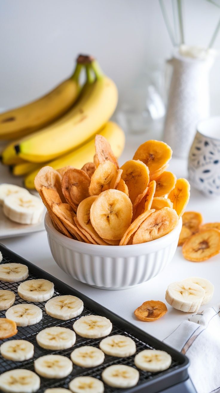 Dehydrated Banana Slices - Eleve