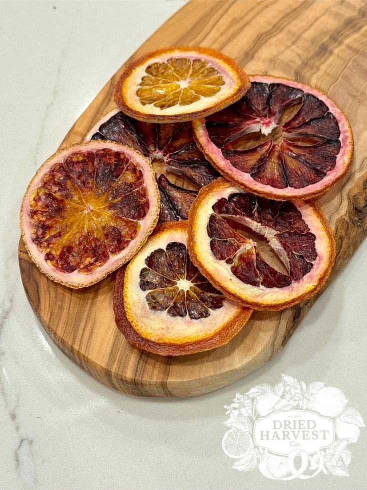 Dehydrated Blood Orange Slices - Eleve