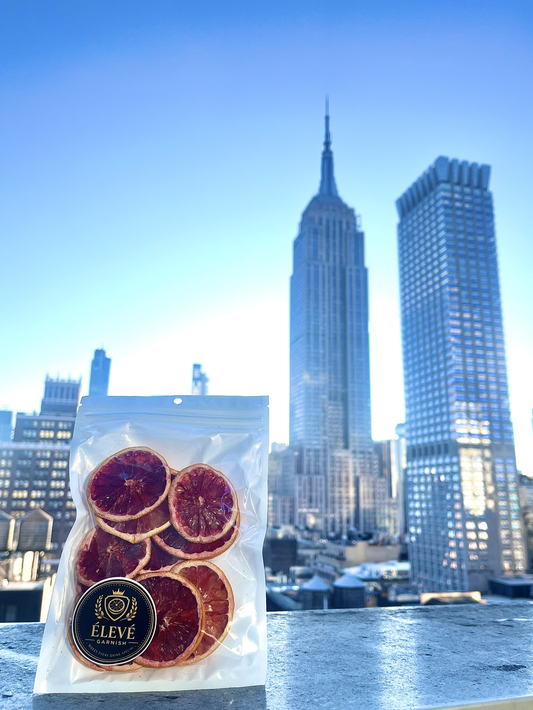Dehydrated Blood Orange Slices - Eleve
