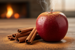 apple with cinnamon
